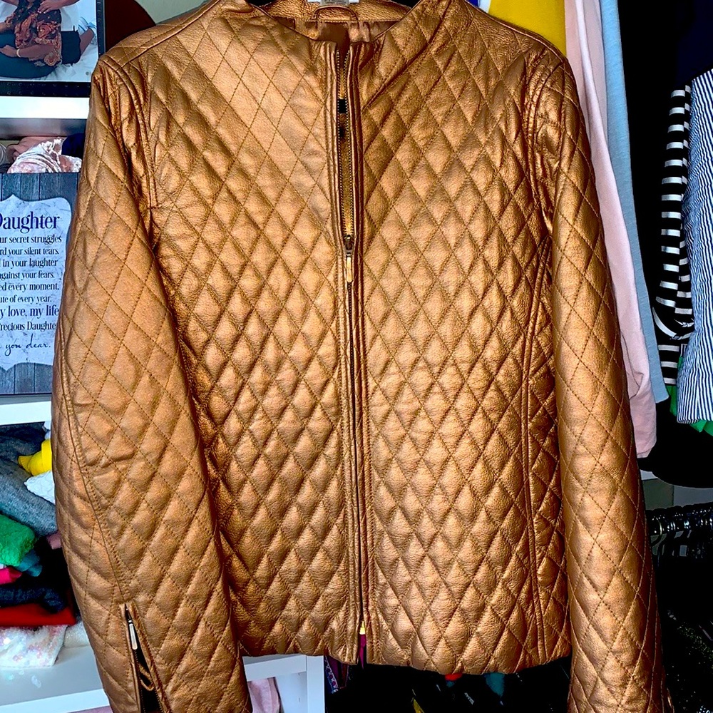 Bronze Leather 2 piece set